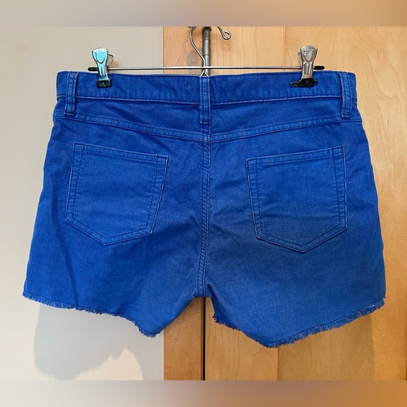 Carve Designs Royal Blue Corduroy Shorts Sz 8 - Picture 3 of 9